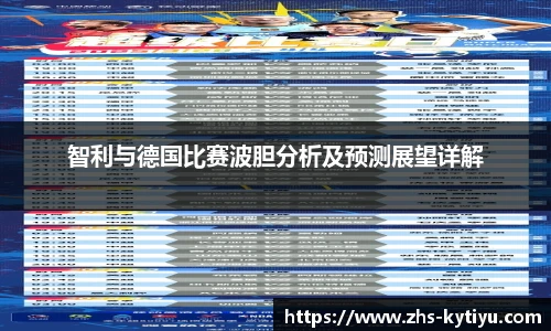 智利与德国比赛波胆分析及预测展望详解
